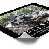 柔軟な ポスター (角)