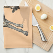 柔軟キリン キッチンタオル (四つ折り)