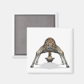 柔軟キリン マグネット (正面/裏面)