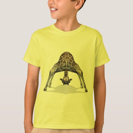 柔軟キリン Tシャツ (正面)