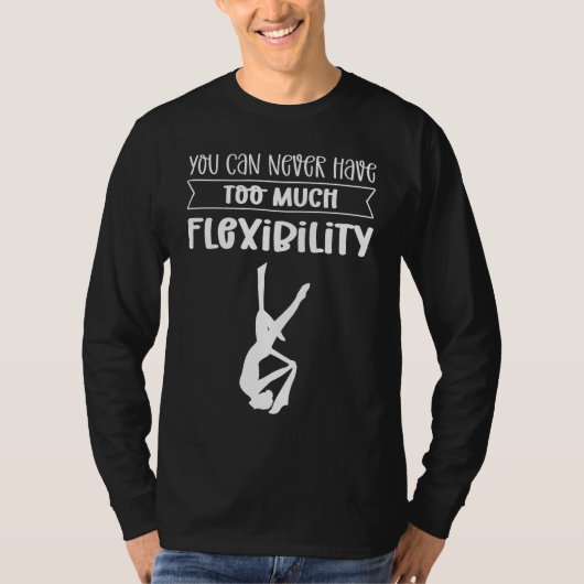 柔軟性は多いに越したことはない。エアリアルシルク Tシャツ (正面)