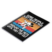 柔道おもしろい事実武術 ノートブック (左側)