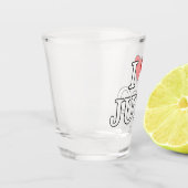 柔道が大好き ショットグラス (左)