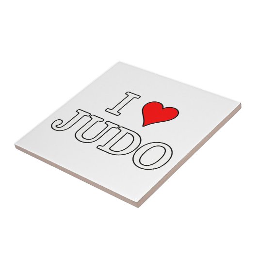柔道が大好き タイル (側面)
