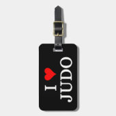 柔道が大好き ラゲッジタグ (正面縦)