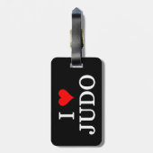 柔道が大好き ラゲッジタグ (裏面縦)
