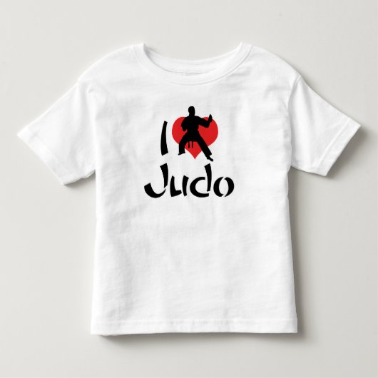 柔道が好きな人へ Tシャツ (正面)