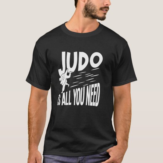 柔道さえあればいい Tシャツ (正面)