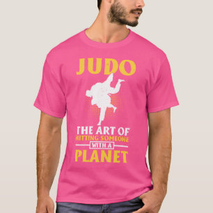 柔道で柔道を打つ Tシャツ