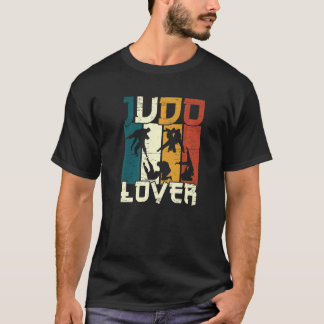 柔道の恋人の戦闘柔道トレーナーアスリートプレミ Tシャツ