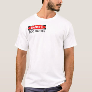 柔道の戦闘機のワイシャツ Tシャツ