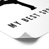 柔道の最高の絶え間ない ポスター (角)