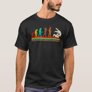 柔道の楽しい進化 柔道 武道 Tシャツ