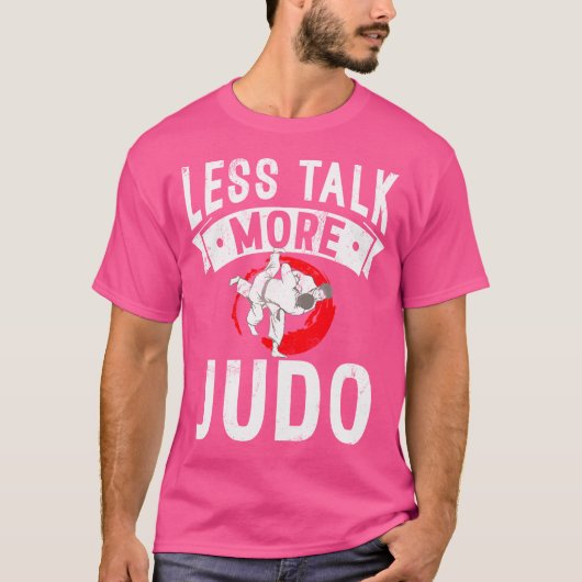 柔道の話し方を減らす Tシャツ (正面)