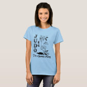 柔道のTシャツ Tシャツ (正面フル)