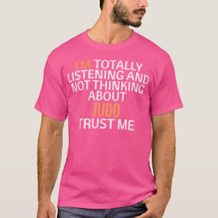 柔道は聞全考えく嫌だ Tシャツ