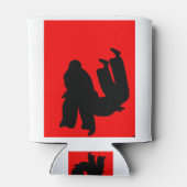 柔道ギフトプレゼント 缶クーラー (裏面)