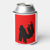 柔道ギフトプレゼント 缶クーラー (缶裏面)