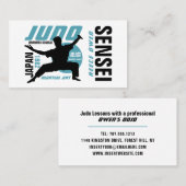 柔道デザイン先生 名刺 (正面/裏面)