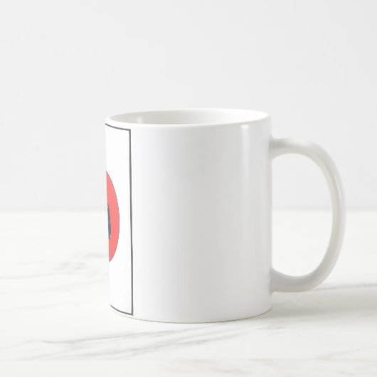 柔道プリント コーヒーマグカップ (右)