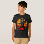柔道ワオキツネネズミ自然キックボクシングテコンドー武術 Tシャツ (正面フル)