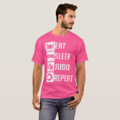 柔道好き少年柔道好き Tシャツ (正面フル)