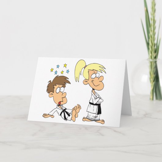 柔道子供 カード (正面)