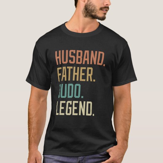 柔道師父の日誕生日 Tシャツ (正面)