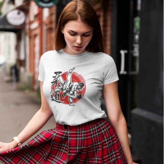 柔道手引き戦闘機 Tシャツ