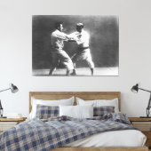 柔道日本の嘉納治五郎九三ミフエ柔道 キャンバスプリント (インサイチュ (寝室))