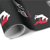 柔道日本の武術術 ラッピングペーパー (ロールコーナー)