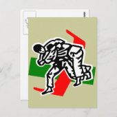 柔道柔術 ポストカード (正面/裏面)