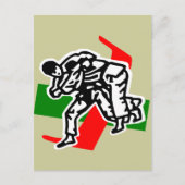 柔道柔術 ポストカード (正面)