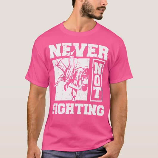 柔道柔道家武術柔道 Tシャツ (正面)