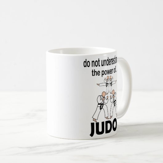 柔道武術アーツスポーツ空手柔道 コーヒーマグカップ (正面右)