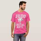 柔道武術柔道 Tシャツ (正面フル)