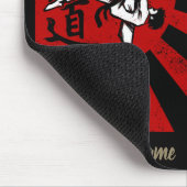 柔道武術術ヴィンテージ旭日 マウスパッド (コーナー)