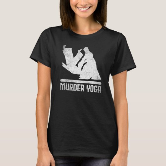 柔道殺人用ヨガ Tシャツ (正面)