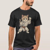 柔道猫 Tシャツ (正面)