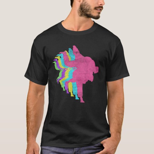 柔道80年代カラー1980年代 Tシャツ (正面)