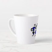 柔道 カフェラテマグ (左アングル)