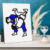 柔道 フォトプラーク (側面)