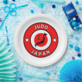 柔道 ペーパープレート (パーティー)