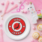 柔道 ペーパープレート (パーティー)