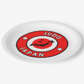 柔道 ペーパープレート (アングル)