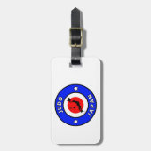 柔道 ラゲッジタグ (正面縦)