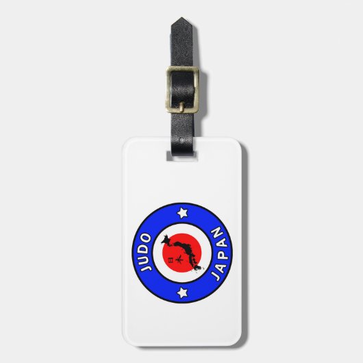 柔道 ラゲッジタグ (正面縦)