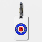 柔道 ラゲッジタグ (裏面縦)