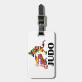 柔道 ラゲッジタグ (正面縦)