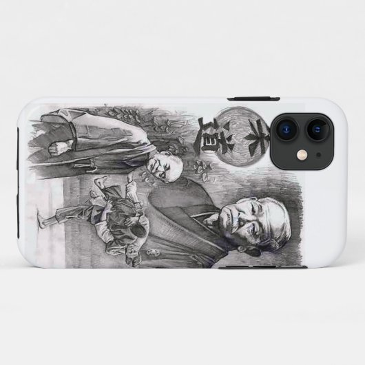 柔道 Case-Mate iPhoneケース (裏面(横))